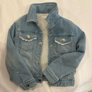 Chloe Kids Denim Jacket w Lining Sz 3